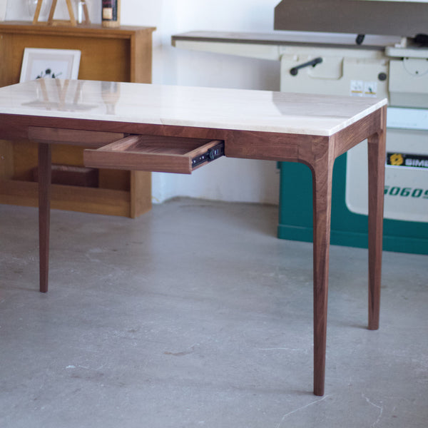 Earthy Sandy Marble Table