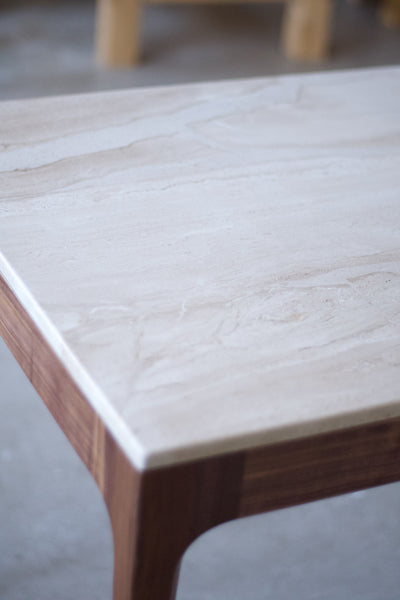 Earthy Sandy Marble Table